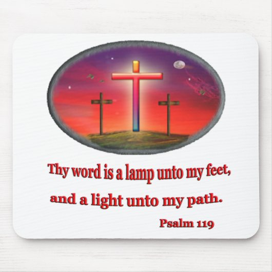 Psalm 119 mousepad (Vorne)