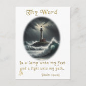 Psalm 119 postkarte (Vorderseite)