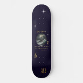 Psalm 119 skateboard (Vorderseite)