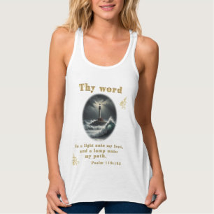 Psalm 119 tank top