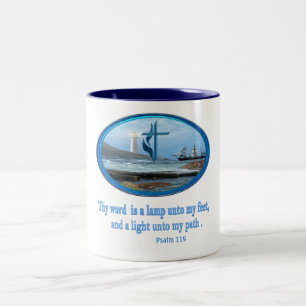 Psalm 119 Two-Tone coffee mug Zweifarbige Tasse
