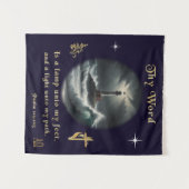 Psalm 119 wandteppich (Vorderseite (Horizontal))