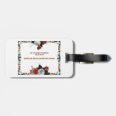 Psalm 11:5, Keine Gewalt Gepäckanhänger (Rückseite horizontal)