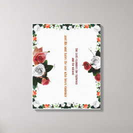 Psalm 11:5, Keine Gewalt Leinwanddruck