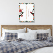 Psalm 11:5, Keine Gewalt Leinwanddruck (Insitu (Schlafzimmer))