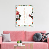 Psalm 11:5, Keine Gewalt Leinwanddruck (Insitu (Wohnzimmer))