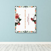 Psalm 11:5, Keine Gewalt Leinwanddruck (Insitu (Holzboden))