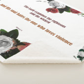 Psalm 11:5, Keine Gewalt Sherpadecke (3/4)