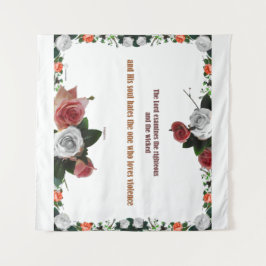 Psalm 11:5, Keine Gewalt Wandteppich