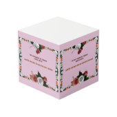 Psalm 11:5, Keine Gewalt Würfel (Rückseite Schrägansicht)