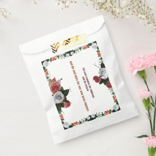 Psalm 11:5, No Violence Geschenktütchen (Versiegelt)