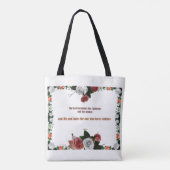 Psalm 11:5, No Violence Tasche (Rückseite)