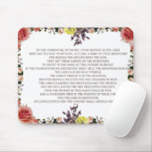 Psalm 11, Der Herr liebte die Gerechtigkeit, Mousepad (Mit Mouse)