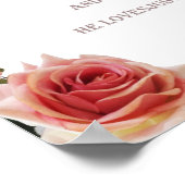 Psalm 11, Der Herr liebte die Gerechtigkeit, Poster (Ecke)