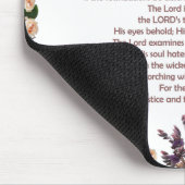 Psalm 11, Für den Dirigenten, von David; Mousepad (Ecke)