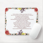 Psalm 11, Für den Dirigenten, von David; Mousepad (Mit Mouse)