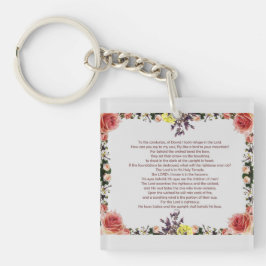 Psalm 11, Für den Dirigenten, von David; Schlüsselanhänger