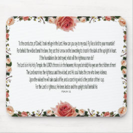 Psalm 11, ich nahm Zuflucht im Herrn Mousepad