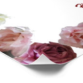 Psalm 11, Schrift, Bibelverse, Poster (Ecke)