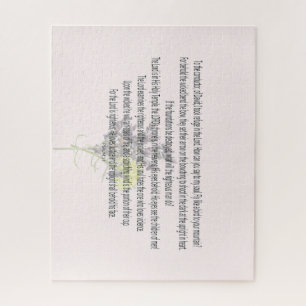 Psalm 11 Scripture Art - Göttliche Gerechtigkeit u Puzzle