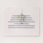 Psalm 11 Scripture Art - Göttliche Gerechtigkeit u Puzzle (Horizontal)