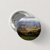 Psalm 121:1-2 button (Vorne & Hinten)