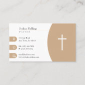 Psalm 121; 1-2 | Christlich Inspiration Visitenkarte (Vorderseite)