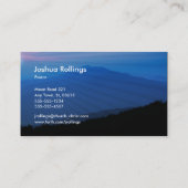 Psalm 121; 1-2 | CHRISTLICH Visitenkarte (Rückseite)