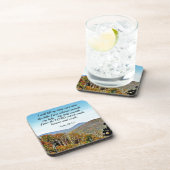 Psalm 121:1,2 Ich werde meine Augen zu den... Untersetzer (Rechte Seite)