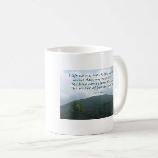 Psalm-121:1 - 2 kaffeetasse (VorderseiteRechts)
