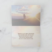 Psalm 121:1-2 Meine Hilfe kommt vom Herrn Karte (Innenseite)