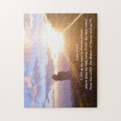 Psalm 121:1-2 Meine Hilfe kommt vom Herrn Puzzle (Vertikal)