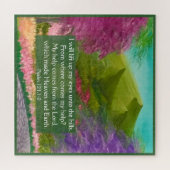 Psalm 121:1-2 puzzle (Horizontal)