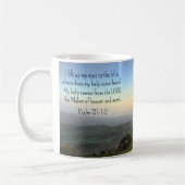 Psalm 121:1-2 * Tasse * Ich hebe meine Augen auf (Links)