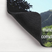 Psalm 121:1 Ich werde meine Augen zu den Mousepad (Ecke)