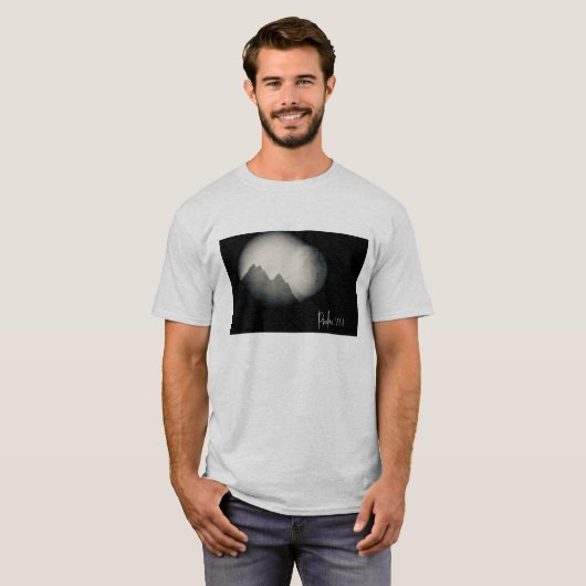 Psalm 121:1 T-Shirt (Vorne ganz)