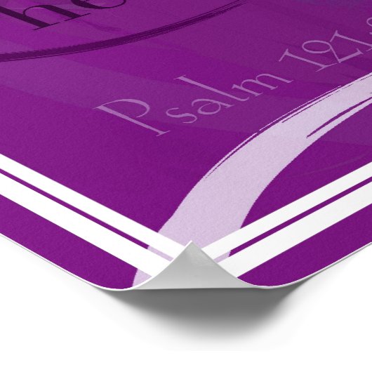 Psalm 121:2 poster (Ecke)