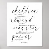 Psalm 121:3-5 poster (Vorne)