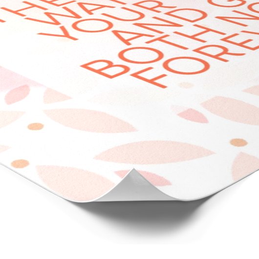 Psalm 121:7-8 Der Herr Behalte euch vom Hammer Poster (Ecke)