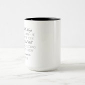 Psalm 121:7-8 Hoffnung Bibelvers Tasse (Zentrum)