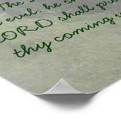 Psalm 121 Birdwoman Falls BSP Poster (Ecke)