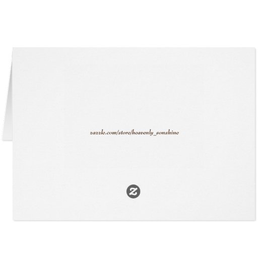 Psalm 121 Blank-Note-Karte (Rückseite Horizontal)