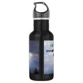 Psalm 121 edelstahlflasche (Rückseite)