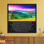 Psalm 121 leinwanddruck (Insitu (Wohnzimmer))