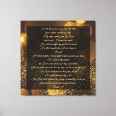 Psalm 121 leinwanddruck (Vorderseite)