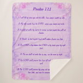 Psalm 121 Lilac Sherpadecke (Vorderseite)