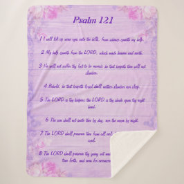 Psalm 121 Lilac Sherpadecke