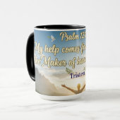 Psalm 121 My help comes from the Lord -  Tasse (Vorderseite Links)