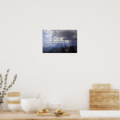 Psalm 121 poster (Küche)