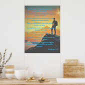 Psalm 121 poster (Küche)